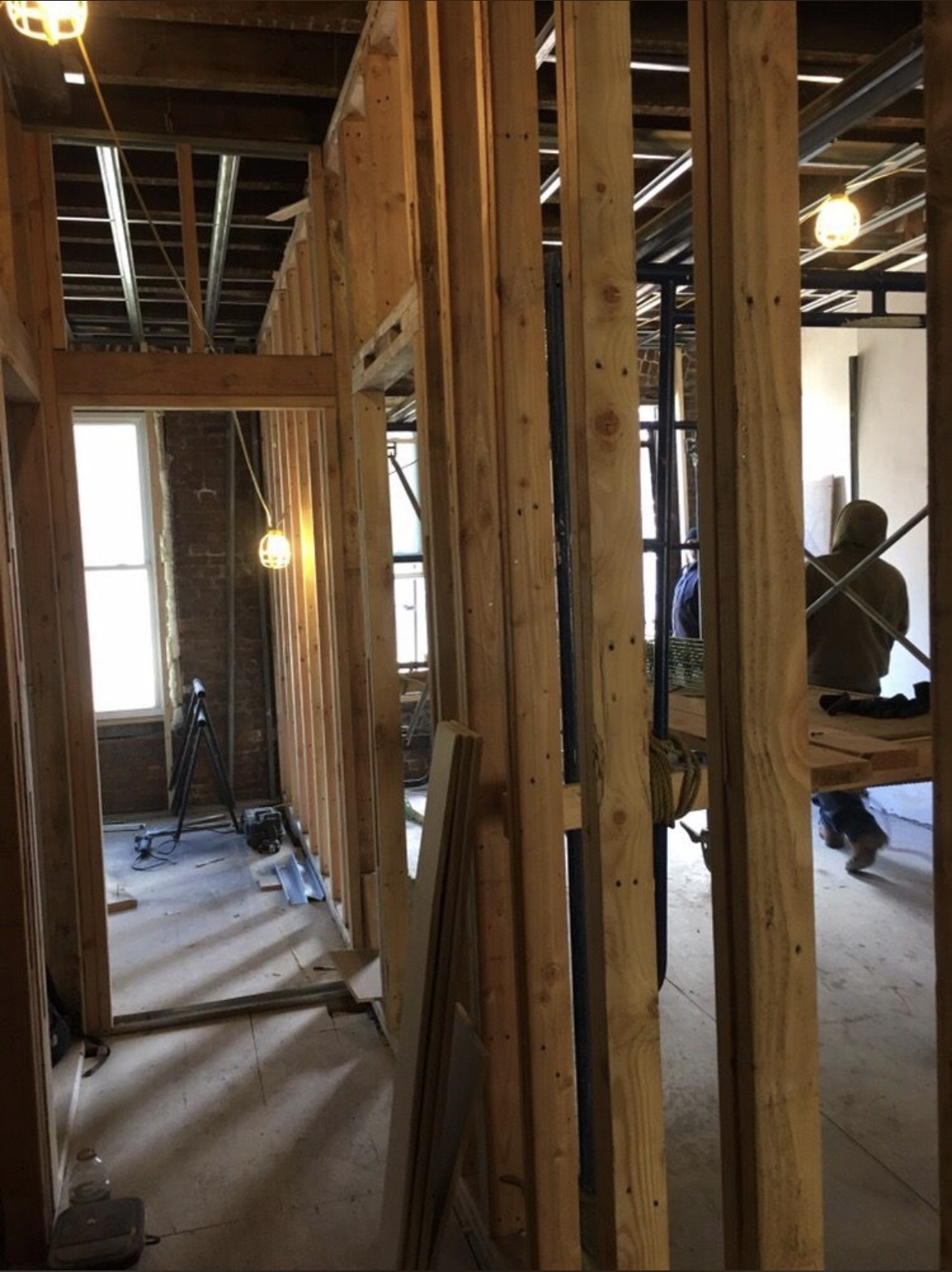 Basement Wall Prepping and Painting